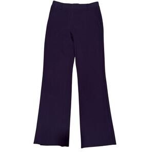 Quince Navy Blue Straight Leg Dress Pants Ultra Stretch Work Trousers Small
